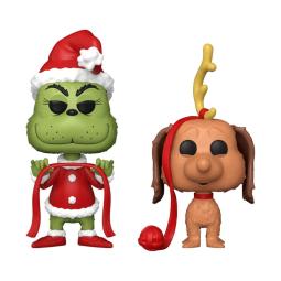 Pack de 2 figuras funko pop books htgsc - grinch & max