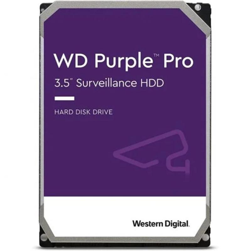 Disco duro interno hdd wd western digital purple pro wd141purp 14tb 3.5pulgadas sata 3 7200rpm 512mb