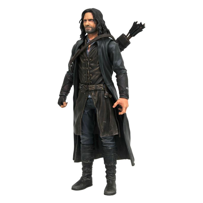 Aragorn action fig. 18 cm the lord of the rings series 3 re - run