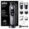 Barbero cortapelos braun bt9420 + gillete fusion