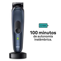 Barbero cortapelos braun mgk7421 + gillete fusion