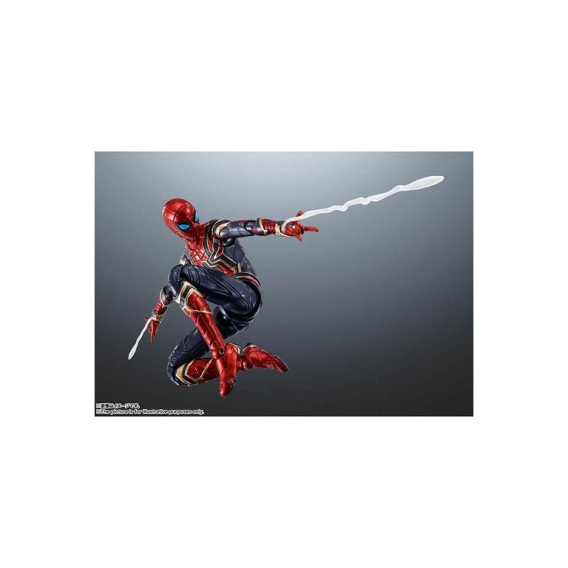 Figura tamashii nations sh figuarts marvel spiderman no way home iron spider