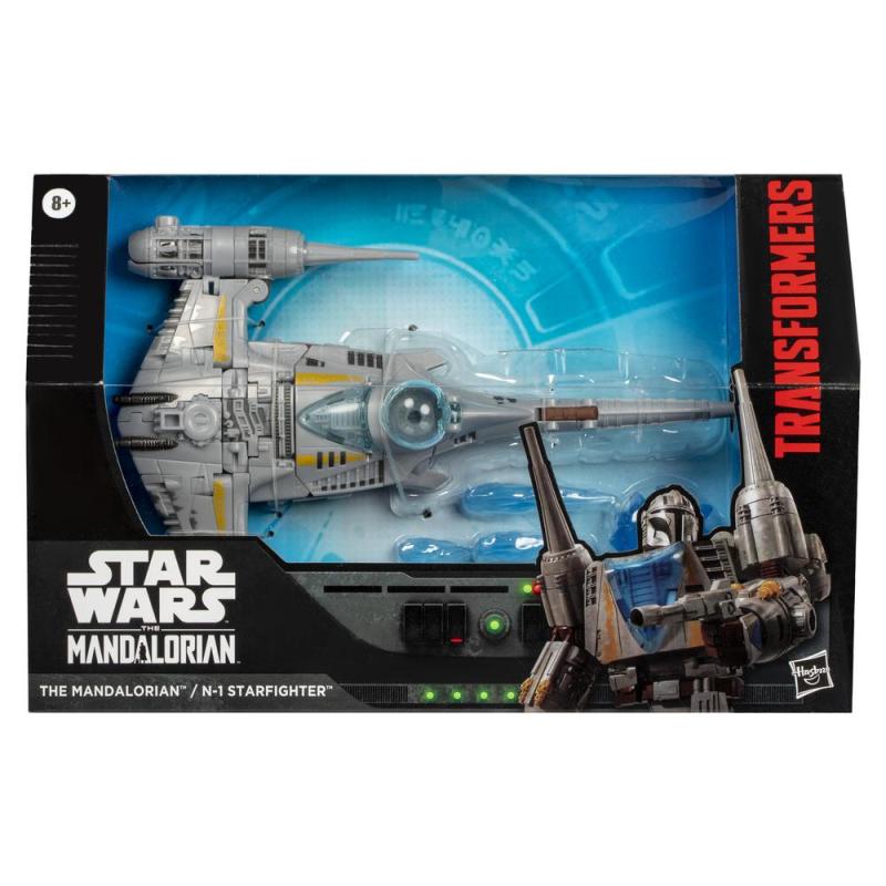 Figura hasbro transformers star wars the mandalorian