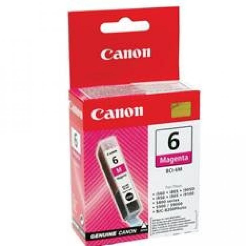 Cartucho tinta canon bci 6m magenta 13ml s800 -  s820 -  s820d -  s830 -  s900 -  s9000 - Imagen 1