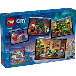 Calendario de adviento lego city 2024