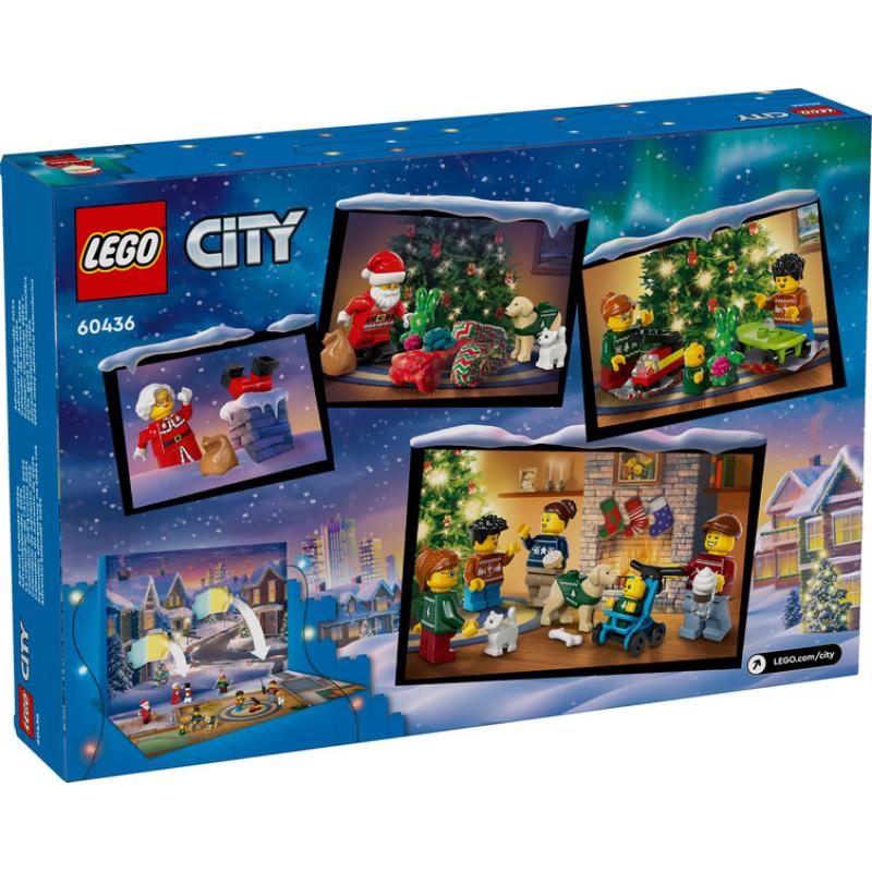 Calendario de adviento lego city 2024