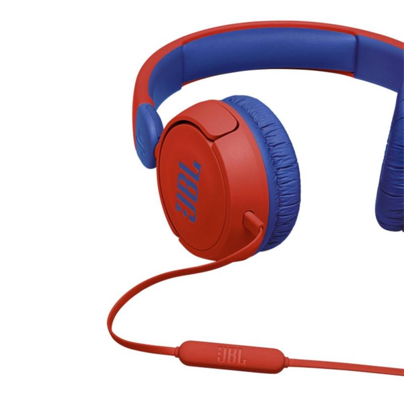 Auriculares jbl jr310 jack 3.5mm rojo