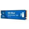 Disco duro interno ssd wd western digital blue sn5000 wds200t4b0e 2tb nvme pci express