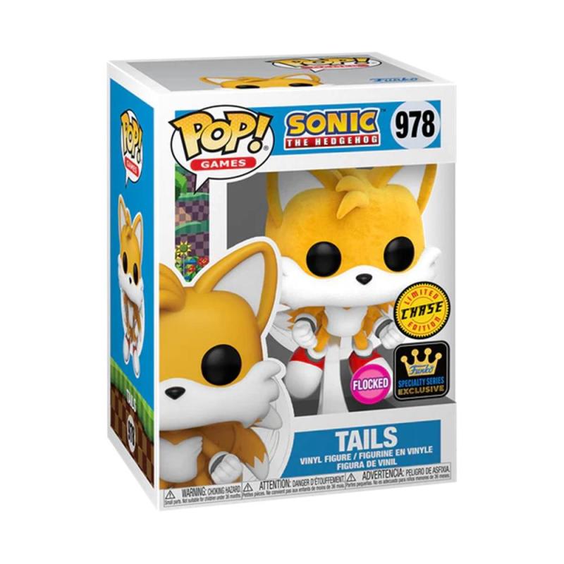 Funko pop videojuegos sonic tails volando 82617