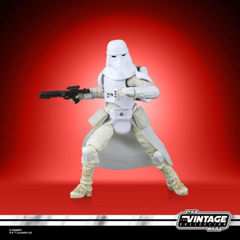 Figura hasbro star wars the empire strikes back imperial snowtrooper holth battle gear