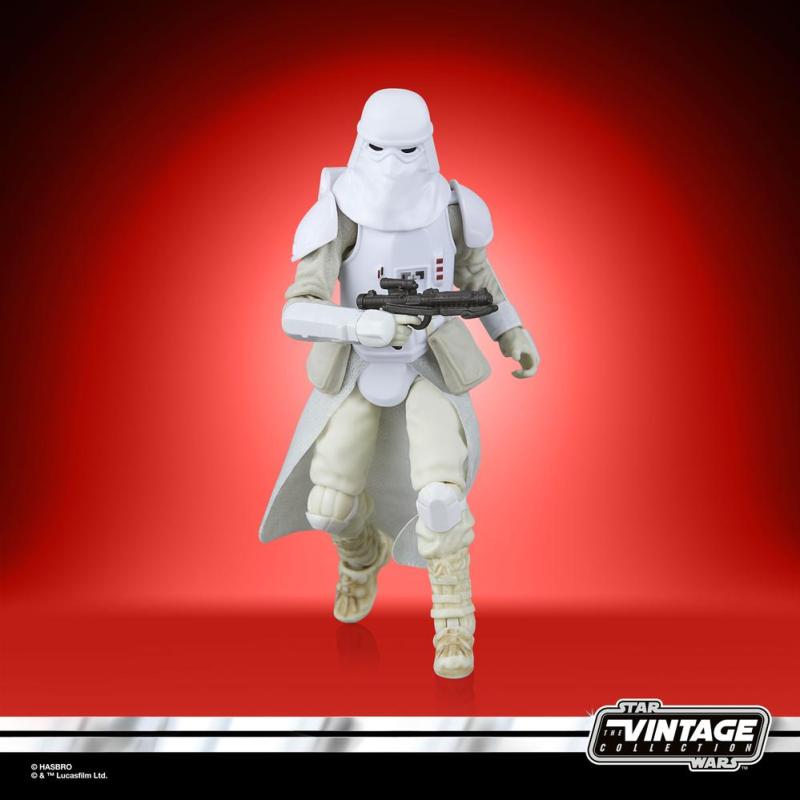 Figura hasbro star wars the empire strikes back imperial snowtrooper holth battle gear