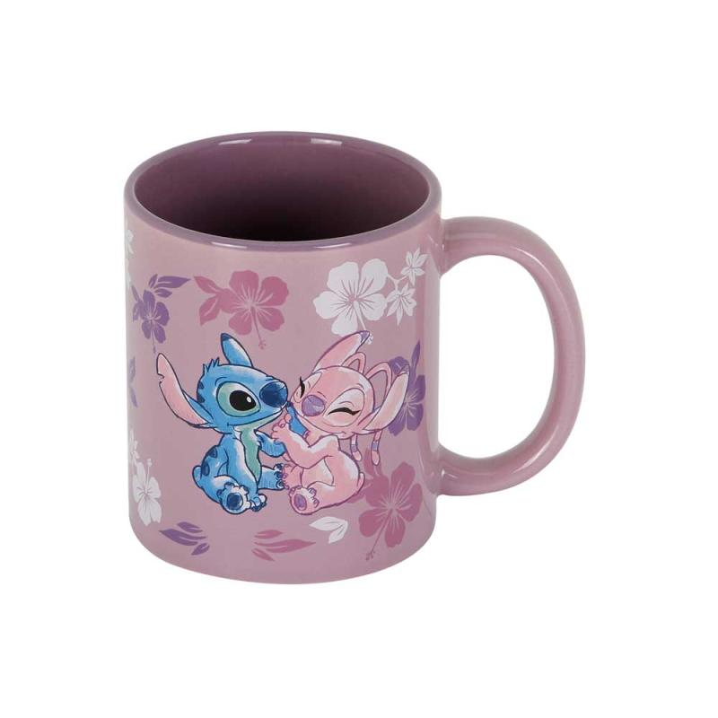 Taza karactermania stitch y angel lilo y stitch