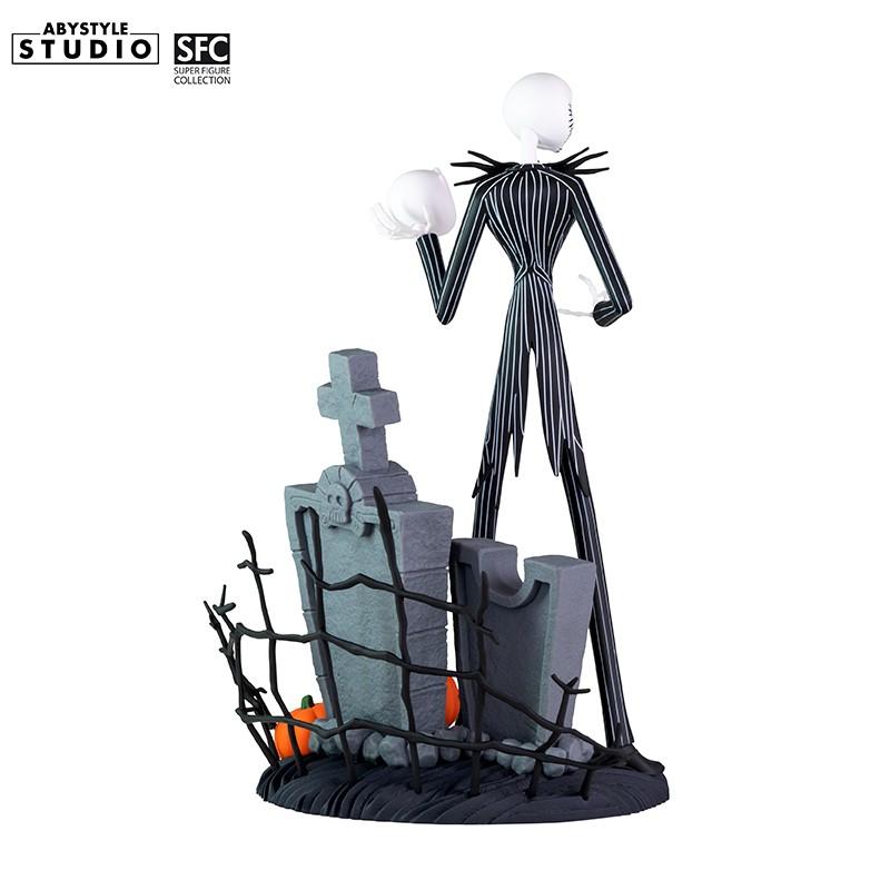 Figura abystyle pesadilla antes de navidad jack cara sonriente aterradora