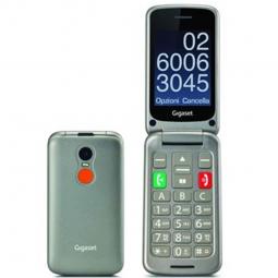Telefono movil gigaset gl590 gris para mayores - Imagen 1