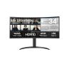 Curvo lg 34wr50qk 34pulgadas 3440 x 1440 5ms hdmi displayport