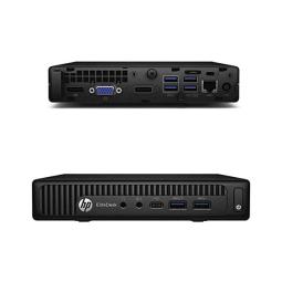 Ordenador reacondicionado mini hp prodesk 600 g2 - i5 - 6th - 8gb - 256gb ssd - win 10 pro - sin cable trebol