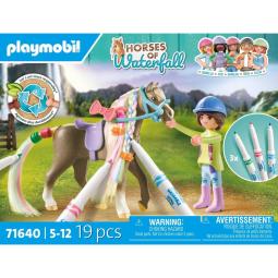 Playmobil set caballo para colorear