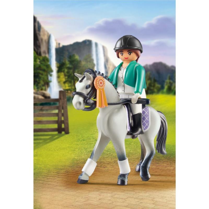 Playmobil jinete de torneo