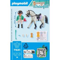 Playmobil jinete de torneo