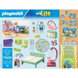 Playmobil my life dormitorio con zona de juegos bebe