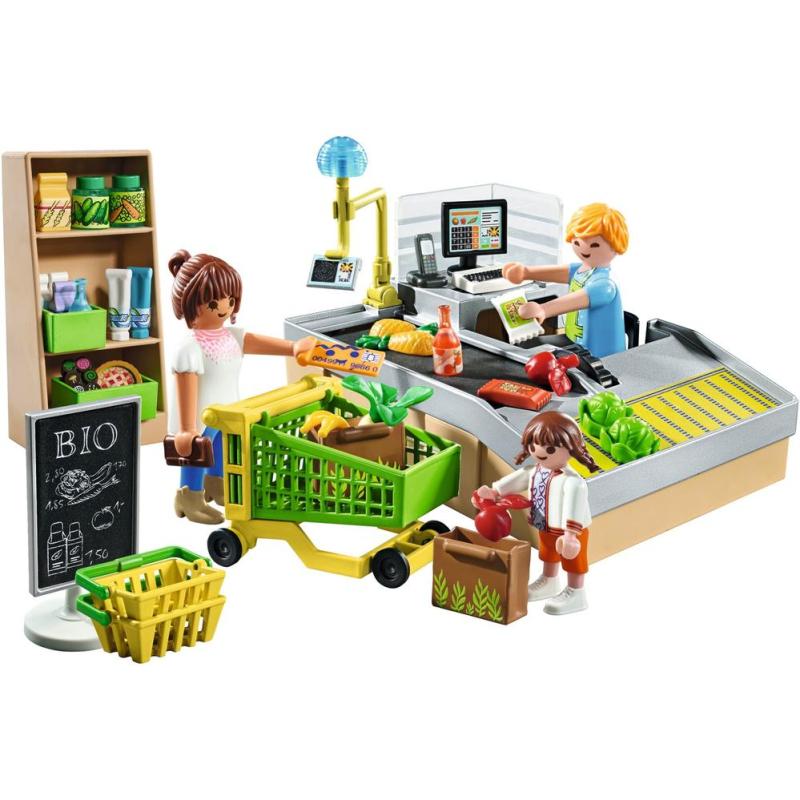 Playmobil promo pack supermercado ecológico