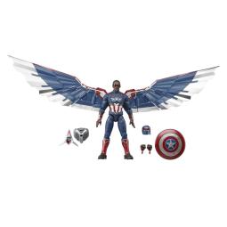 Figura hasbro legends series captain america brave new world