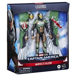 Figura hasbro legends series captain america brave new world - marvel's falcon