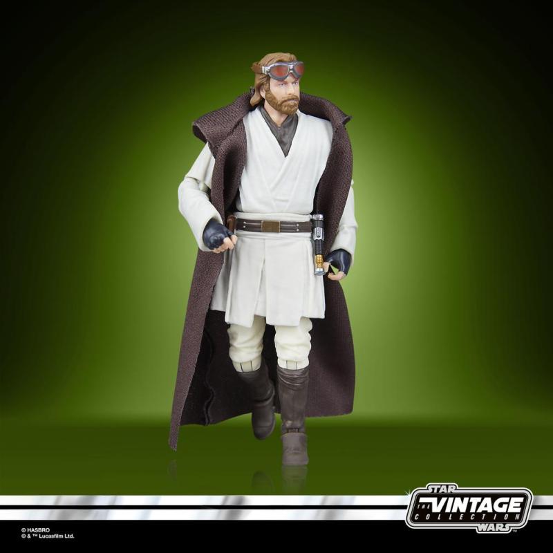 Figura hasbro star wars the vintage collection obi - wan kenobi (jedi legend)