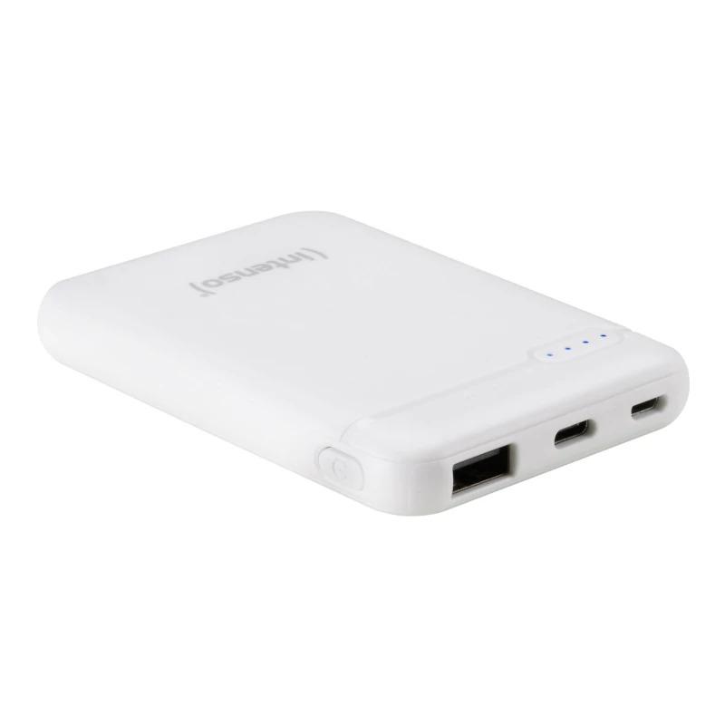 Powerbank intenso xs5000 5000mah usb tipo a usb tipo c negro blanco