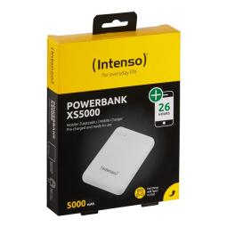 Powerbank intenso xs5000 5000mah usb tipo a usb tipo c negro blanco