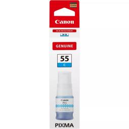 Botella tinta canon gi - 55 ink cian