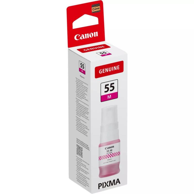 Botella tinta canon gi - 55 ink magenta