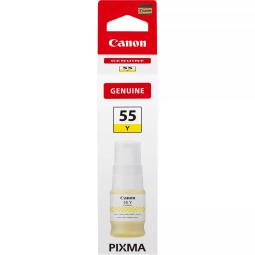 Botella tinta canon gi - 55 ink amarillo