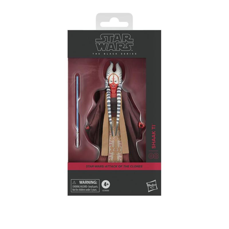 Figura hasbro star wars the black series attack of the clones shaak ti