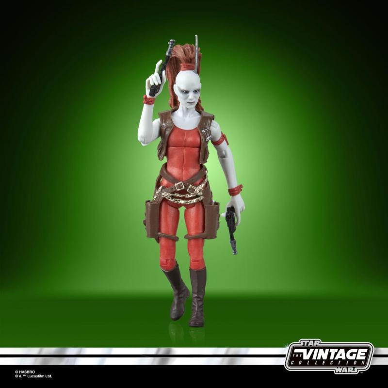 Figura hasbro star wars the phantom menace aurra sing