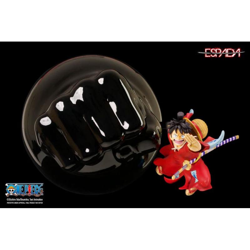 Fifura one piece monkey d. luffy estatua pvc 1 - 8 28 cm