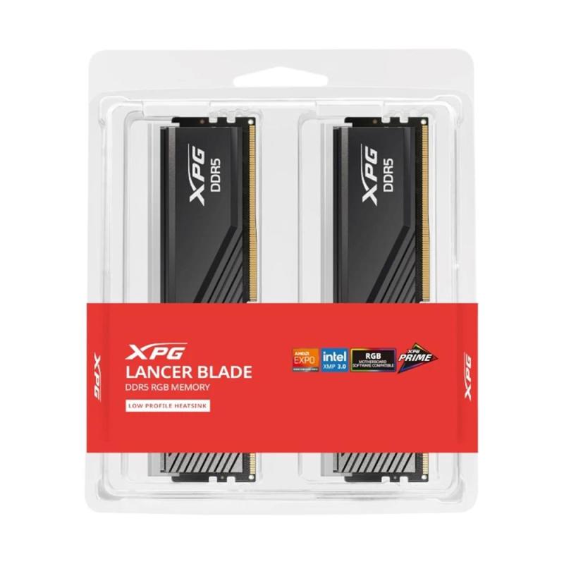 Memoria ram ddr5 64gb 2x32gb adata xpg lancer blade 6000mhz cl30 argb