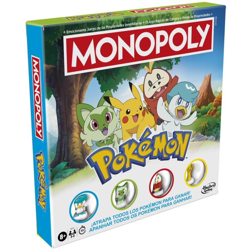 Juego de mesa monopoly pokemon