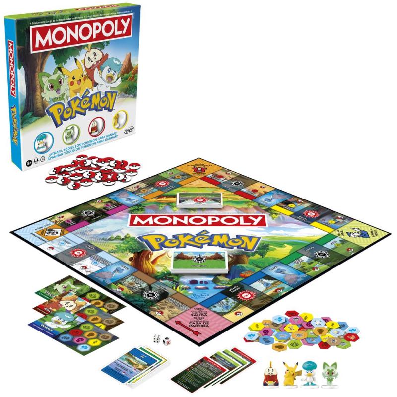 Juego de mesa monopoly pokemon