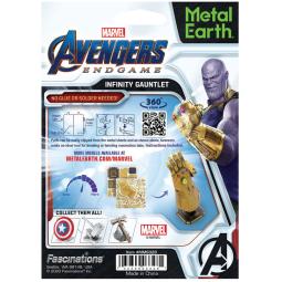 Maqueta metal marvel guantelete