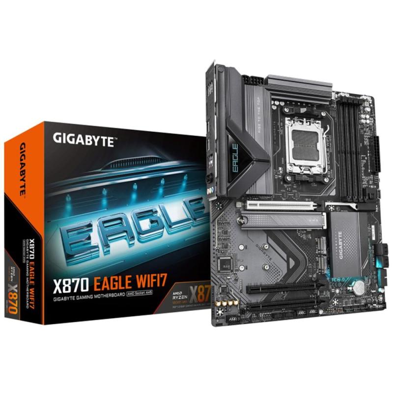 Placa base gigabyte x870 eagle wifi7 g10 am5 atx - 4x ddr5 - 4x sata3