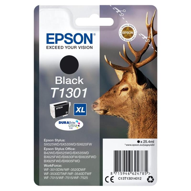 Cartucho tinta epson stylus sx525wd - 620fw - office b42wd - 525wd - 625fwd - 925fwd negro