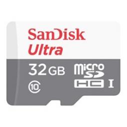 Tarjeta memoria micro secure digital sd hc + adaptador sandisk - 32gb - clase 10 - sdhc 100mb - s - Imagen 1