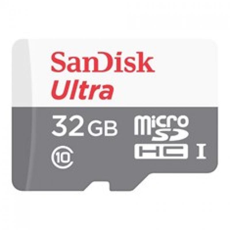 Tarjeta memoria micro secure digital sd hc + adaptador sandisk - 32gb - clase 10 - sdhc 100mb - s - Imagen 1