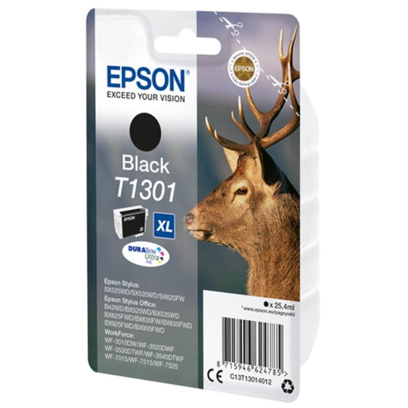 Cartucho tinta epson stylus sx525wd - 620fw - office b42wd - 525wd - 625fwd - 925fwd negro