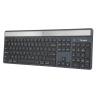 Teclado inalambrico targus akb868es ecosmart solar keyboard antimicrobiano bluetooth full size usb - c negro