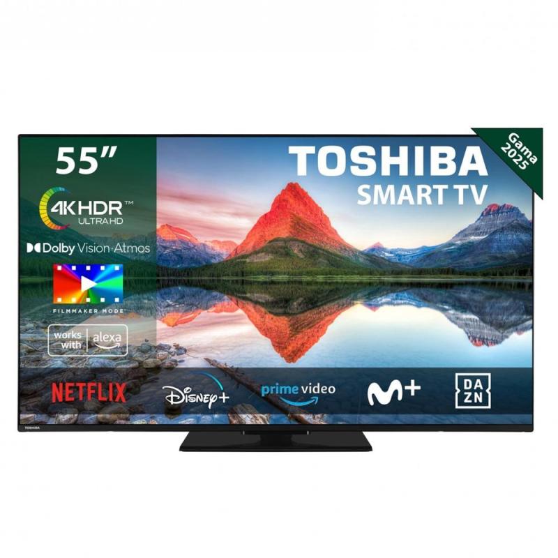 Tv toshiba 55pulgadas led 4k uhd - 55uv3463dg smart tv