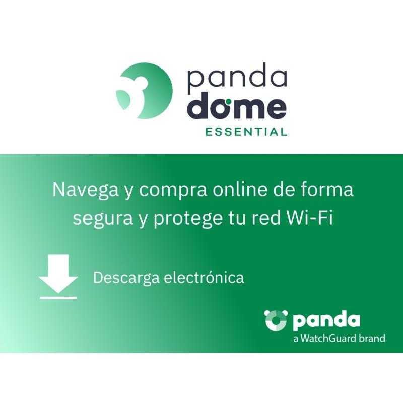 Antivirus panda dome essential 1 dispositivo 1 año esd licencia electronica