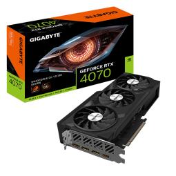 Tarjeta grafica gigabyte rtx 4070 windforce3 oc v2 12g