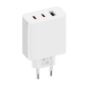 Cargador xiaomi 2c1a gan 67w trio - 2 x usb c 1 x usb a - con cable - color blanco